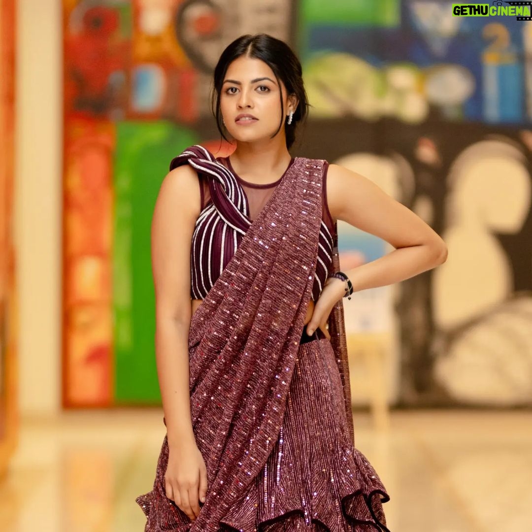 Angelin B Instagram - With invisible wings π§ββοΈ πΈ@kiransaphotography #mamannan #mamannansuccessmeet #host #livingmylife #loveislove #unforgettablemoments #momentstocherish #queen #angelin #nncs Hyatt Regency Chennai