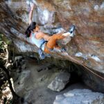 Angie Scarth-Johnson Instagram - 𝔸𝕦𝕤𝕥𝕣𝕒𝕝𝕚𝕒 📍 First day climbing back on home soil, attack mode 8b+/32 🔴✅ Nowra’s The first Place I ever rock climbed, Where I learnt my first set of rock climbing skills.😌It’s so nice to come back here after so long ,there’s nothing like a good Nowra route like this one.🐨 📸: @kamil_sustiak @redbullau @climbing_anchors @thenorthface_aunz @tenayaclimbing @camp1889 @mytendon @cvok9c @climbersagainstcancerofficial @climbskinspain @frictionlabs #neverstopexploring #tenayaclimbing #climbinginspain #womanclimbers #climbskin #chalkupless #newstandardinchalk #climbinganchors #tenayaathlete Nowra, New South Wales