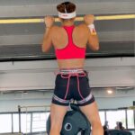 Angie Scarth-Johnson Instagram - Power training 💥 @sharmaclimbinggava @redbullau @climbing_anchors @thenorthface_aunz @tenayaclimbing @camp1889 @mytendon @cvok9c @climbersagainstcancerofficial @climbskinspain @frictionlabs #neverstopexploring #tenayaclimbing #climbinginspain #womanclimbers #climbskin #chalkupless #newstandardinchalk #climbinganchors #tenayaathlete