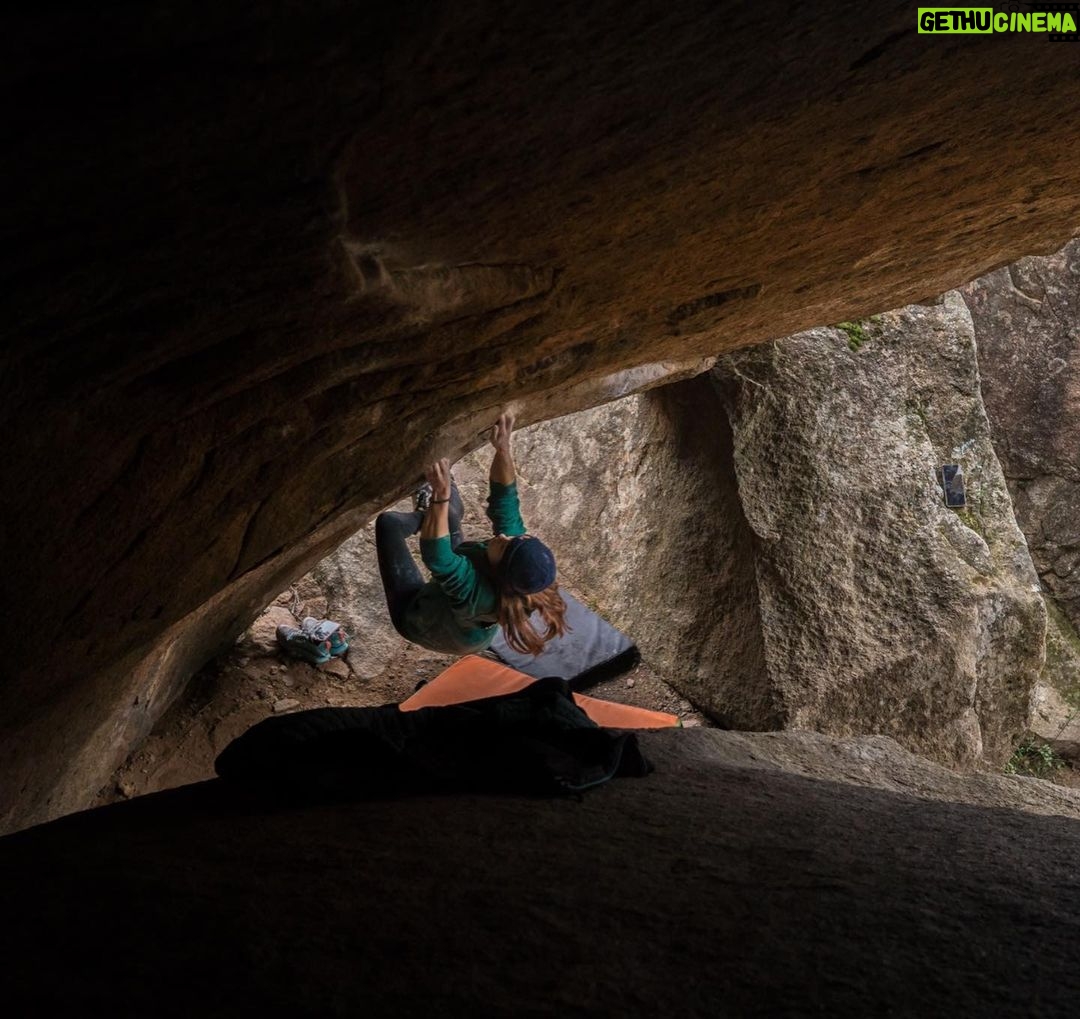 Angie Scarth-Johnson Instagram - La pedriza📝 Nolekita v11 (8a)✅ My first time bouldering in la pedriza , and wOaHh so Beautiful. There’s just so much rock , how did Spain get so lucky?!!?🪨🤍 today I learnt how Granite bouldering does all sorts to your skin.🥲 📸 @talomartin photographer & total la pedriza walking guide book 😂❤️ @jorge.diazrullo (3rd pic) on his flash of nolekita ✅💪🏽 #spanishmachinery @redbullau @climbing_anchors @thenorthface_aunz @tenayaclimbing @camp1889 @mytendon @cvok9c @climbersagainstcancerofficial @climbskinspain @frictionlabs #neverstopexploring #tenayaclimbing #climbinginspain #womanclimbers #climbskin #chalkupless #newstandardinchalk #climbinganchors #tenayaathlete
