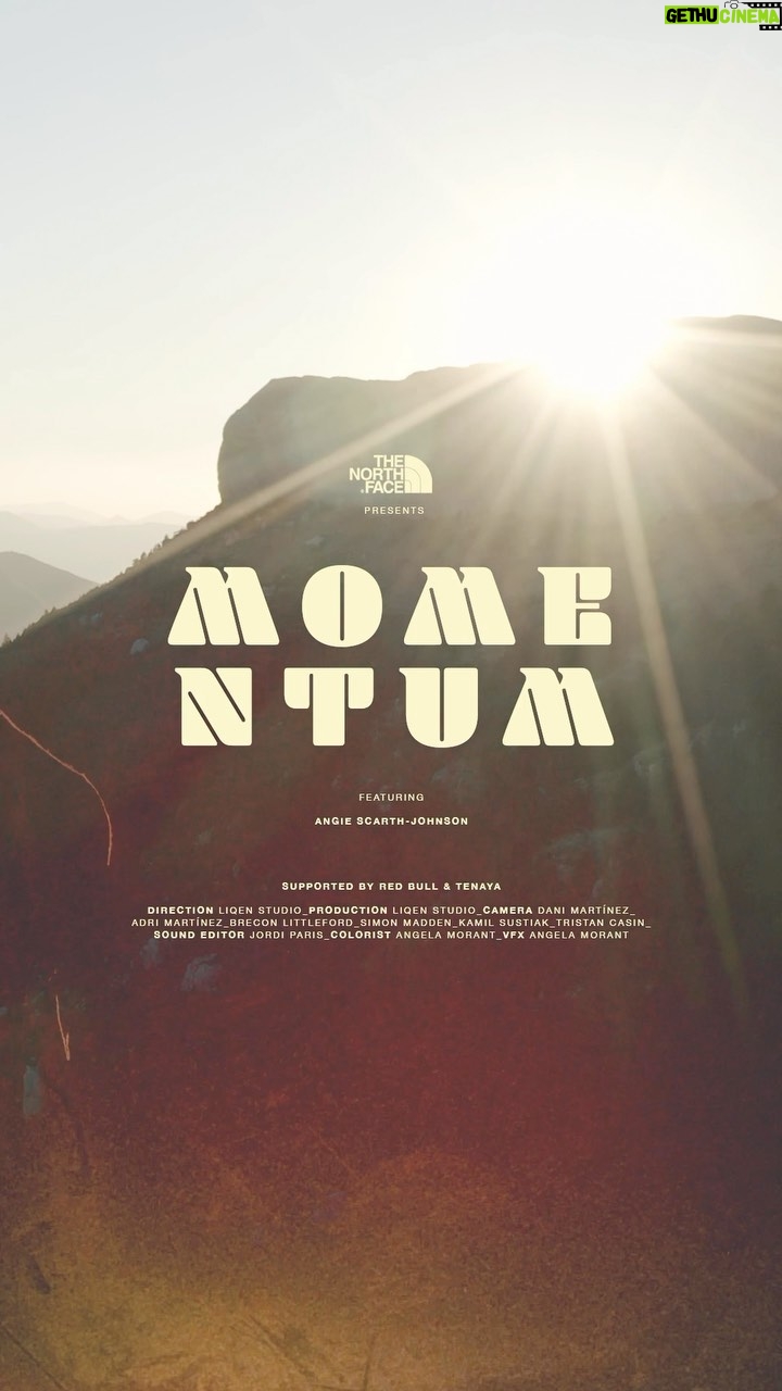 Angie Scarth-Johnson Instagram - MOMENTUM π₯ Very excited for this one β¨βΊοΈ first premiering in AUSTRALIA. β¬οΈ π©π²π»ππ²π Friday 7th July @blochausmkv Saturday 8th July @blochauscbr Tuesday 1 August @blochausmlb Friday 4th August @mountainstrongcbr Also at @gutsygirlsadventurefilmtour and @nzmountainfilm π¬π₯ @liqen.studio @thenorthface_aunz @tenayaclimbing @redbullau