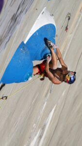 Angie Scarth-Johnson Instagram - That feeling when you land the scariest jump …🥹 @redbulladventure @redbullau @climbing_anchors @thenorthface_aunz @tenayaclimbing @camp1889 @mytendon @cvok9c @climbersagainstcancerofficial @climbskinspain @frictionlabs #neverstopexploring #tenayaclimbing #climbinginspain #womanclimbers #climbskin #chalkupless #newstandardinchalk #climbinganchors