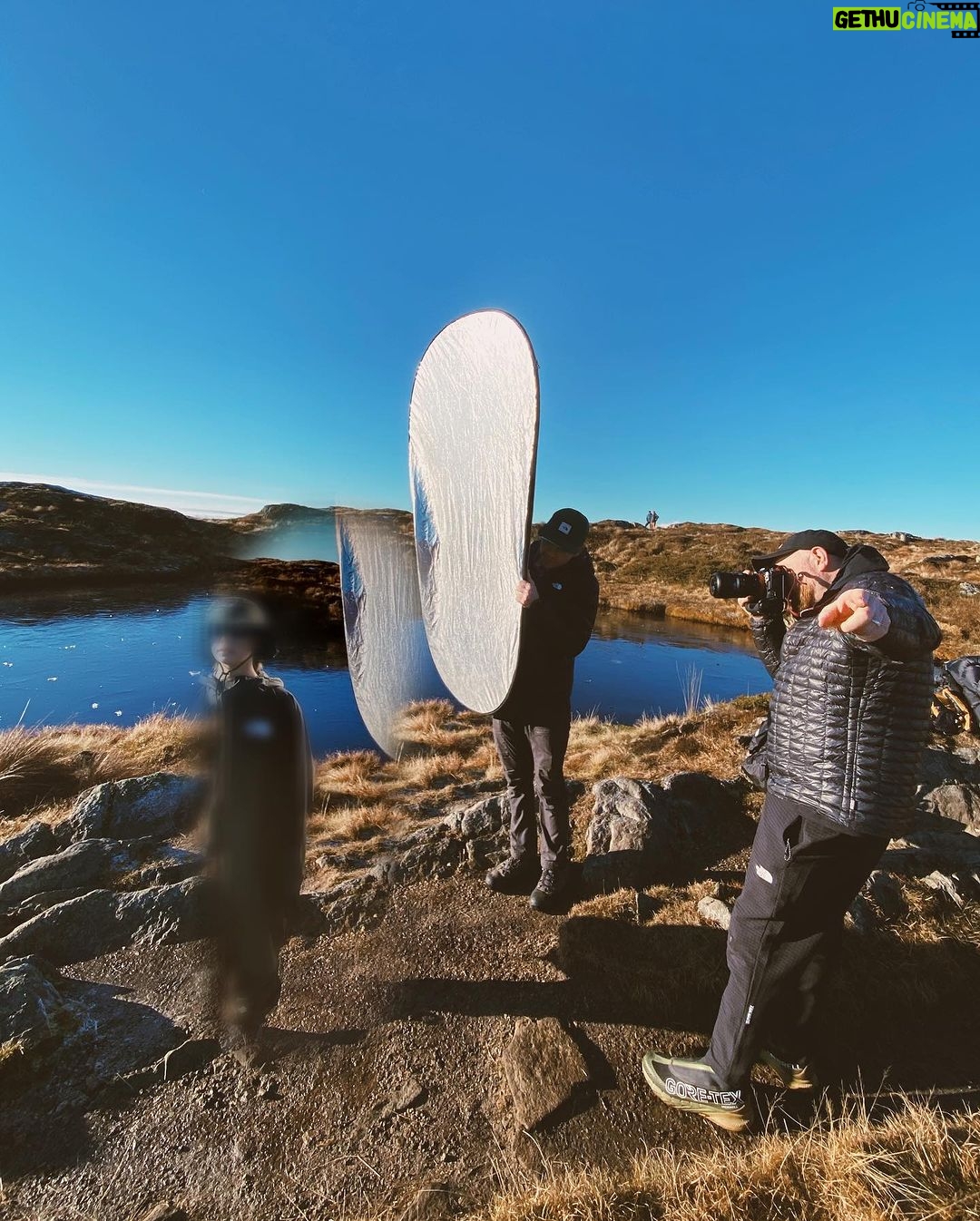 Angie Scarth-Johnson Instagram - Shoot 📷🇳🇴 @thenorthface Bergen,Norway