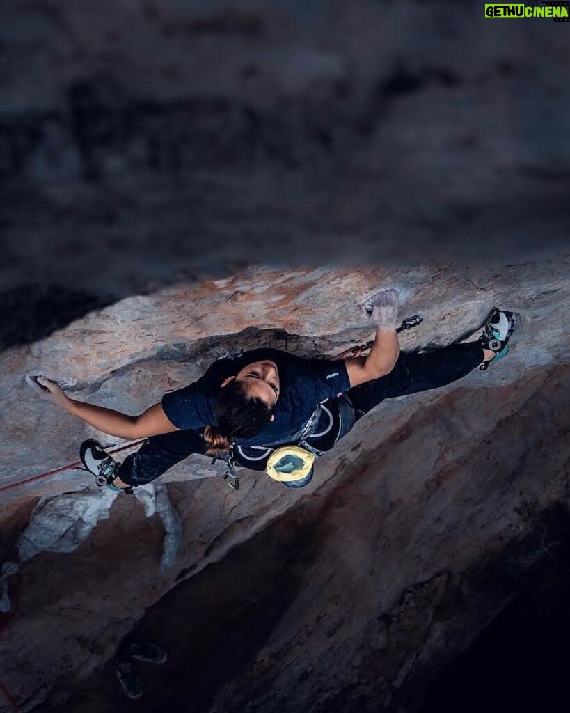 Angie Scarth-Johnson Instagram - Siurana climbing festival 🤍 reconnecting with local friends And sharing our obsession for rock😮‍💨 📸 by @mardiazphotographer @siuranaclimbingfestival @tenayaclimbing @thenorthface @thenorthface_aunz @camp1889outdoor @kneepad_blakpad Siurana, Cataluna, Spain