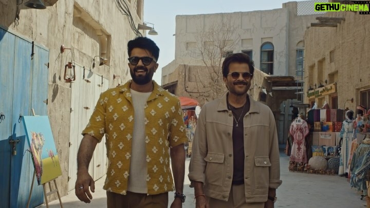 Anil Kapoor Instagram - The heart-pounding journey begins today! Brace yourself for unexpected encounters… Once Upon A Trip to Dubai! Coming soon on JioTV @manieshpaul @officialjiotv @reliancejio @starsnstripesdidit #OnceUponATripToDubai #WatchOnJioTV #VisitDubai #Dubai #OnceUponATrip #AdventureTravel #SoloTravel #Wanderlust #Bucketlist