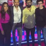 Anindita Bose Instagram - At the trailer launch 💫 #parnasavarirshaap #trailerlaunch #parnasavarirshaaptrailer #trailer @hoichoi.tv @ig_roadshowfilmsofficial