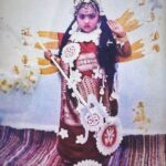 Anindita Bose Instagram - 🌺 A very serious Shubho Panchami y’all 🌺 . . . . . #instagram #instagood #insta #throwback #throwbackthursday #subhopanchami #durgapuja #instalike