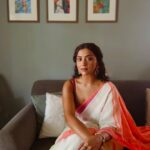 Anindita Bose Instagram - 🌷 Shubho Ashtami 🌷 . . . . . . #instagram #insta #instagood #saptami #durgapuja #ethnic #ethnicwear #saree #puja #instadaily #localforvocal