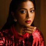 Anindita Bose Instagram – 🍒 

Happy 5th anniversary @indulgexpress 
Pics: @sarkardebarshi19
Styling: @poulami.rgupta 
MUA: @makeupartist_prasenjit 
Costumes: @studioradical @vizyon.in 
Jewellery by: @kleo21official 
Story by: @sharmighosal 
.
.
.
#indulgexpress #indulgekolkata #anniversary #insta #instagram #fashion ITC Royal Bengal