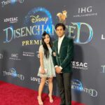 Anirudh Pisharody Instagram - Absolutely enchanting time watching @disneyenchanted at the El Capitan Theater! The singing in this movie is 😮‍💨 💯