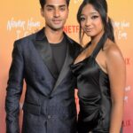 Anirudh Pisharody Instagram – Still reeling from last night 😵‍💫🤯 Thank you SO MUCH to everyone who showed up and supported NHIE S3! 

Shout out to @mindykaling and @loulielang for bringing me into this family 🙏✊🏽 And to my ABSOLUTELY AMAZING castmates, love being on this ride with you and can’t wait for the world to see our work! Lastly, thank you to @jillvdae for being my forever date and forever supporting me ❤️ 

@neverhaveiever S3 is out NOW, only on @netflix 
—
💈💇🏾‍♂️: @simonegrooming 
🪡: @mrfabioimmediato 
🧥: @dsquared2 
👨🏻‍💼👩🏾‍💼: @robertadamstein @talentworksagency @sechelpr

#neverhaveiever