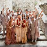 Anirudh Pisharody Instagram - 🪷🧧 The cultural ceremonies were a culmination of the love and respect we have for not only our Indian and Chinese heritage, but for the people who matter the most - our families. Read more on Vogue India - 🔗 “College sweethearts Anirudh Pisharody and Jill V Dae tied the knot with a celebration in Rome that doffed its hat to both their cultures” Link in bio ➡️ Castello Orsini-Odescalchi di Bracciano