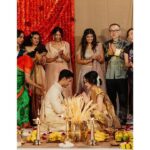 Anirudh Pisharody Instagram - 🪷🧧 The cultural ceremonies were a culmination of the love and respect we have for not only our Indian and Chinese heritage, but for the people who matter the most - our families. Read more on Vogue India - 🔗 “College sweethearts Anirudh Pisharody and Jill V Dae tied the knot with a celebration in Rome that doffed its hat to both their cultures” Link in bio ➡️ Castello Orsini-Odescalchi di Bracciano