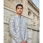 Anirudh Pisharody Instagram - The Sangeet of our dreams 💎 Thank you @shopkynah and @seemagujraldesign for the icy fits to dance the night away in! Read more on Vogue India now ➡️ (Link in bio) 📸: @francescorussotto_photographer @danieletorella_photography 💍: @2wedinrome Musei Capitolini, Campidoglio, Roma