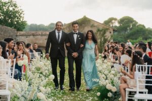 Anirudh Pisharody Instagram - Thank you Vogue India for sharing the best day of our lives 💙 @vogueindia 

“Anirudh Pisharody (@anirudh.pisharody) and Jill V Dae’s (@jillvdae) love story, born from a chance encounter in their college grocery store’s parking lot, culminated in a magical Roman wedding that beautifully merged their Indian and Chinese roots. The fairy tale wedding at Castello Odescalchi di Bracciano, a medieval lakeside castle, featured a harmonious mix of Chinese tea ceremony, Indian kalyanam, and Western traditions. At the link in bio, Praachi Raniwala (@praachiraniwala) shares more details of their serendipitous day.”

📸: @danieletorella_photography
💍: @2wedinrome
