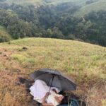 Anjali Instagram – A girl with no name 💫
#yezhukadalyezhumalai 

#7k7m #directorram #in #between #shoot #actorslife #nature #girl #with #umbrella #somewhere