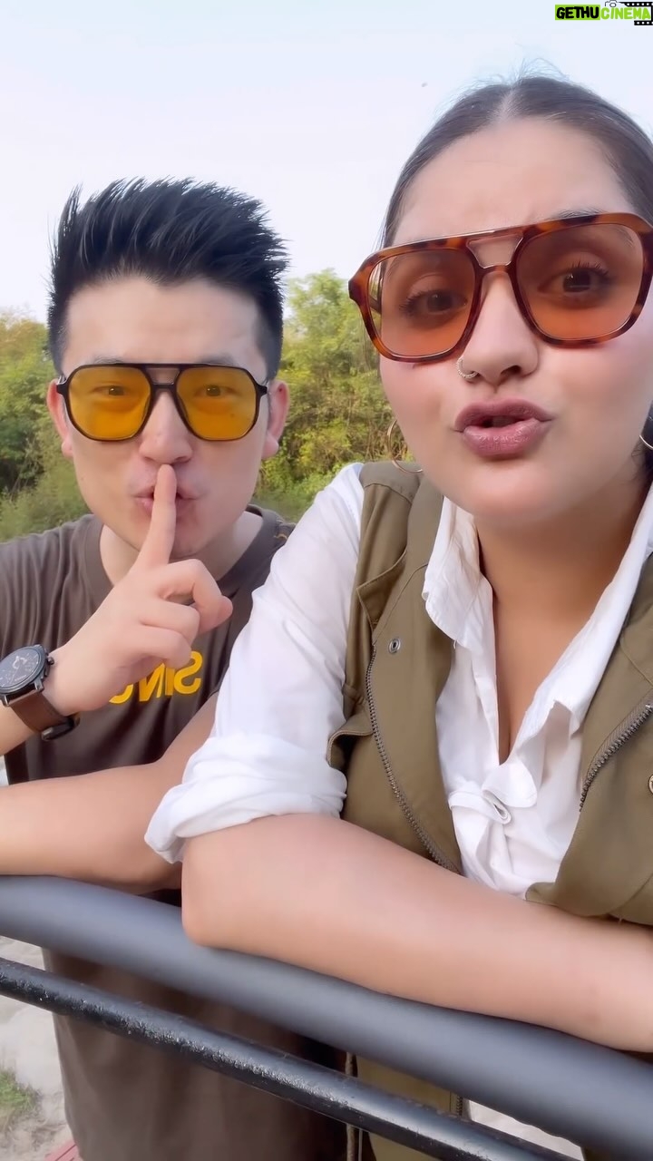 Anjali Anand Instagram - … had a clean, green, mitti se juda, nature ke beech, peaceful few days out during my birthday this year with my fav travel partner @meiyangchang 🤍 A last minute decision turned out so great and made even better by the management and hospitality at @thegoldentusk They were as excited to have us there as we were to be there. Made the most of our short stay and can’t wait to go back for the place and the friends we made ♥️♥️♥️ @matsya_media @pr365_pr Ps. Special mention to @jungleebynature @suresh_loveswilderness and @deepakphartiyal for going out of their way and making this extra special for us ✨ The Golden Tusk