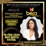 Anjana Singh Instagram - Once again present among you all with a new season Of "BEFA". We are thrilled to inform you that, our most popular and heartbeat 💓 of #bhojpuriheart female actress @anjana_singh_ who's our wonderful guest..😍❤️❤️ #befa #awardshow #comingsoon