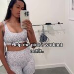 Anjulie Persaud Instagram – Pick a color.. #workoutgear #newmusic #indiemusic