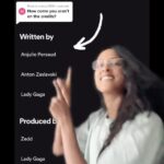 Anjulie Persaud Instagram – Official songwriting credit!! #songwriter #ladygaga #artpop #credit