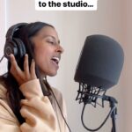 Anjulie Persaud Instagram - Wait for it… 😳 #studio #artist #singersongwriter #reels