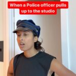 Anjulie Persaud Instagram - Wait for it… 😳 True story 👀 #police #producertok #studio #reels