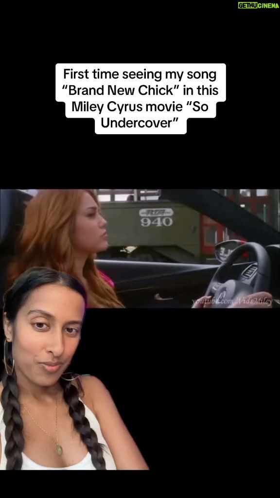 Anjulie Persaud Instagram - How did I miss this epic sync?! #mileycyrus #songwriter #throwback