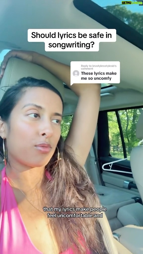 Anjulie Persaud Instagram - How do you like your lyrics? #songwriter #indiemusic #anjulie