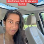 Anjulie Persaud Instagram - You can change your name but can you change the accent of your name? #namechange #anjulie #guyanese #pronounciation #desi