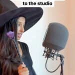 Anjulie Persaud Instagram - Wait for it… 😳 #witch #studio #producer #reels