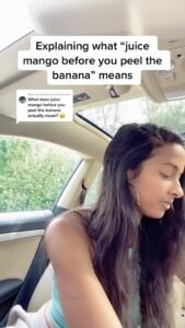 Anjulie Persaud Instagram - Song lyric breakdown for mango 🥭 #guyana #guyanese #indian #singer #songwriter #independentartist