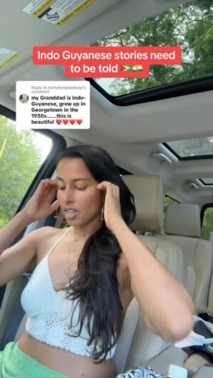 Anjulie Persaud Instagram - Indentured Indian Diaspora Unite 🫶🏾💪🏽 #guyana #indoguyanese #fiji #southafrica #india #desi