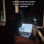 Anjulie Persaud Instagram - Procrastinated for hours before starting this, then worked until sunrise… #musicproducer #independentartist #songwriter