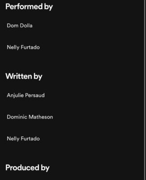 Anjulie Persaud Instagram - So honored to be a co-writer on this @domdolla x @nellyfurtado BANGER! “Eat Your Man” is out everywhere! 

#songwriter #nellyfurtado #domdolla #eatyourman