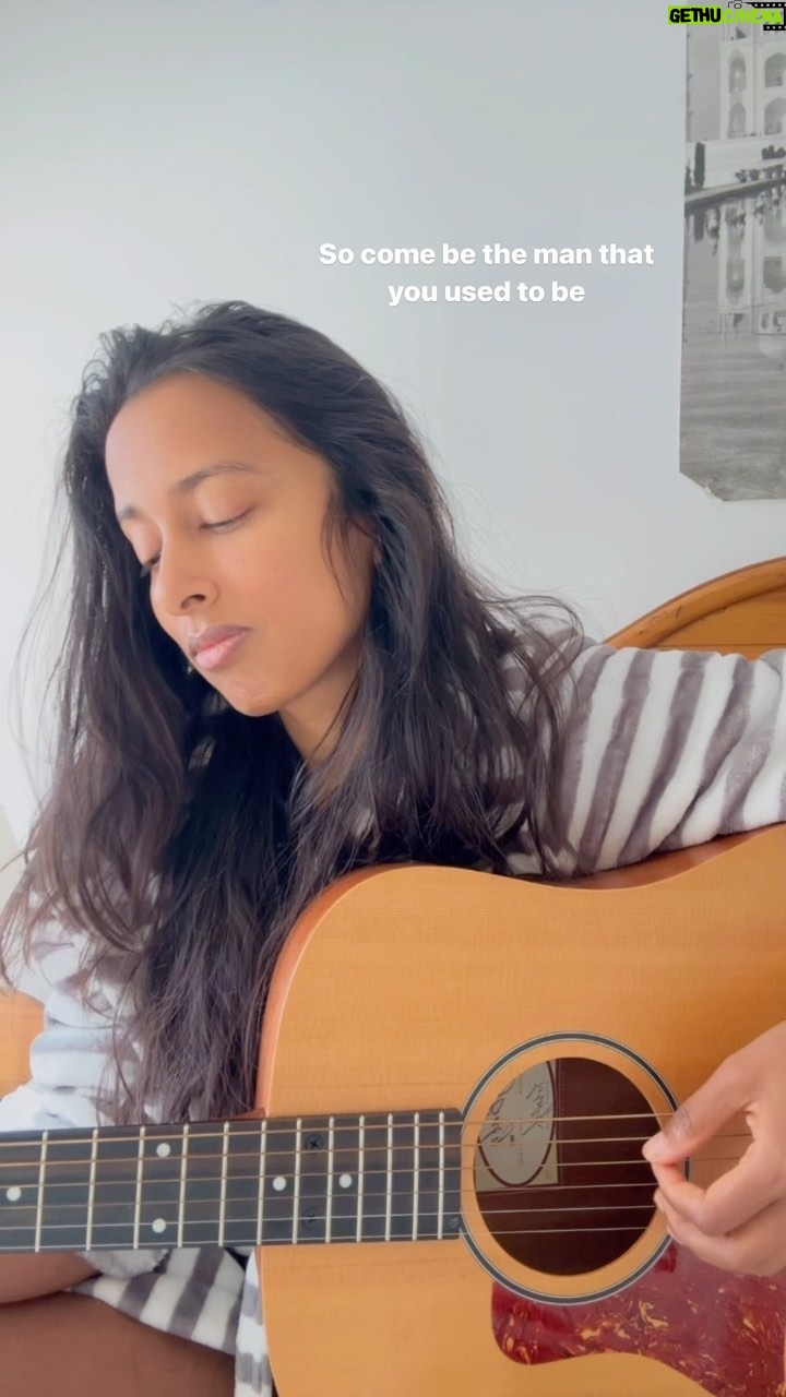 Anjulie Persaud Instagram - At the beginning of my music career I used to get this feeling when an artist would cut my song, or I’d hear it on the radio, or a record label would be interested something I’d written that I can only describe as a high. I desperately chased that high for a long time because it was tied to my self esteem and those hits of validation felt addictive, even euphoric. After a couple rock bottoms and a boat load of therapy I realized I needed to have a healthier relationship with the process of making music. I pulled out notebooks and dusted off my acoustic guitar and rediscovered why I started doing this in the first place. The process has been really healing and I’m so grateful to everyone who has been on this journey with me 🙏🏽🫶🏾