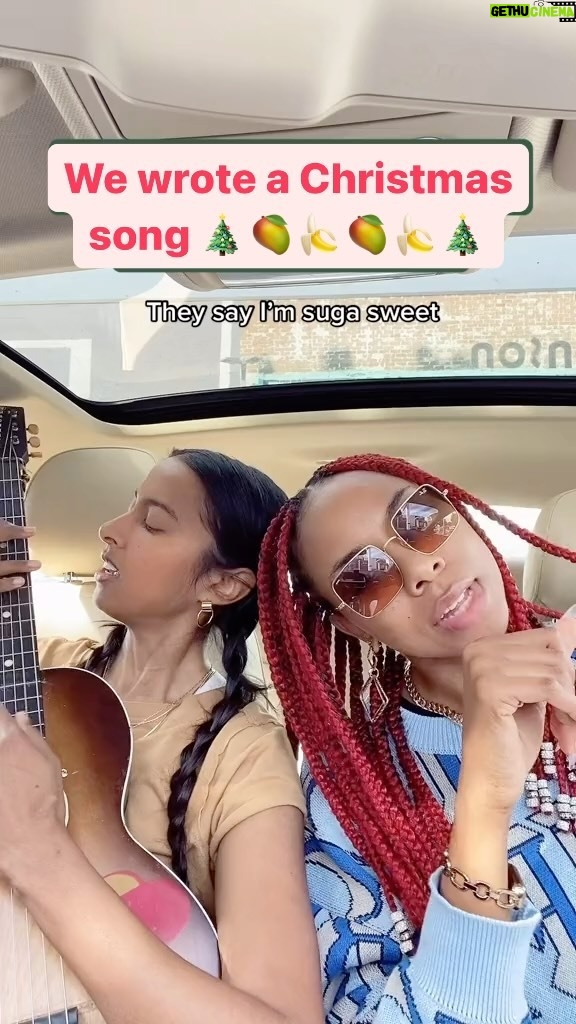 Anjulie Persaud Instagram - I got a lot of comments asking what this song means so I’ll let y’all tell ‘em 🎄🥭 #indiemusic #singersongwriter #newmusic #guyanese #bahamian