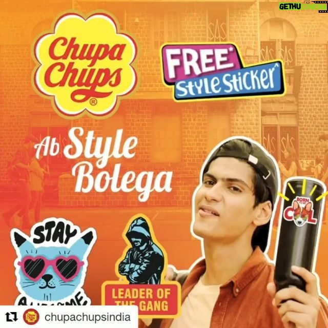Anmol Jyotir Instagram - #Repost @chupachupsindia ・・・ Stick it. Style it. Say it. Get funky stickers free with Chupa Chups! #KarteRahoFunFanaFunFun #chupachups #lollipop #candy #sour #fun #foreverfun #funfanafunfun #🍭 #🍬 Co-actor- @niharikachoukseyofficial