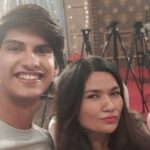 Anmol Jyotir Instagram - With the man behind our togetherness😊...the captain of the ship @rajan.shahi.543 sir and reasons behind yrkkh's magic✨ and captivity @bhavnawritervyas @aarifshaikh702 #yrkkh❤