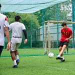 Anmol Jyotir Instagram – Rain… football… heaven …😇⚽
perfect 📸  @dave_jr_ 🤜🤛