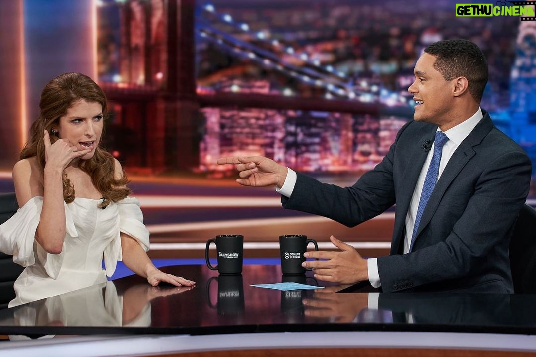 Anna Kendrick Instagram - Trevor coaching me through a basic phone mime