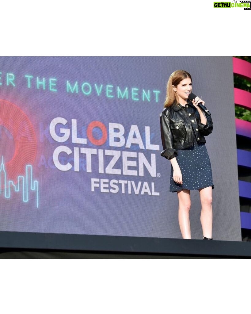 Anna Kendrick Instagram - Oh and a huge thank you to @glblctzn for having me this Saturday. An honor to support your mission and to watch Kelly Clarkson pass me on a golf cart.