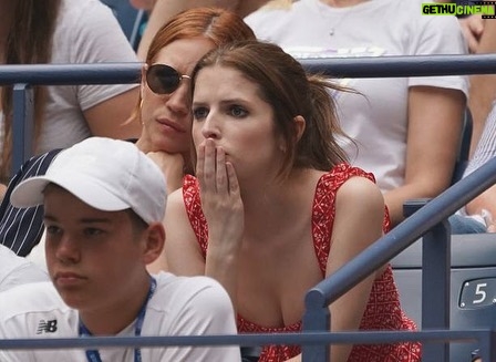 Anna Kendrick Instagram - We are so concerned. And in such a classy fucking way. #USopen 🎾