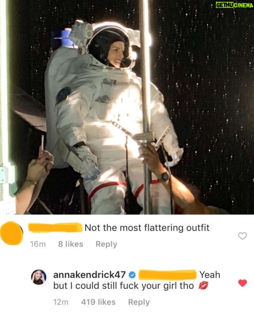 Anna Kendrick Instagram - My guy, I was just playing with you! Don’t delete your shit, I feel bad! But also...don’t start nothing, won’t be nothing. (............................................................................................................................................................................................................ and I could still fuck your girl.)