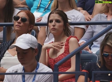 Anna Kendrick Instagram - We are so concerned. And in such a classy fucking way. #USopen 🎾