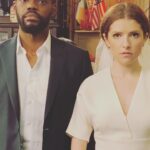 Anna Kendrick Instagram - Chidi….. uh, Chidi Anna Kendrick! @williamjacksonharper @lovelifeonmax @nbcthegoodplace