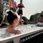 Anna Passey Instagram - Feeling very grateful to have experienced a really magical day taking @alex_vliege @iceman_hof workshop. We practiced yoga, breathwork, cold exposure all with the most incredible backdrop of @thelemonlodge.pt Even the dogs joined us for some deep breathing and a cold dip. Wonderful people, teaching and energy, if you ever have the opportunity to, DO IT. I got so much from this day, and look forward to taking it forward into my home life. During this day I thought of a time midway through lockdown where I couldn’t imagine having access to something like this again, and felt truly grateful. An important reminder to always say yes when opportunity presents itself. It’s so important for the spirit. Not an ad, just a huge glowing recommendation 🤍