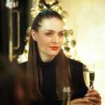 Anna Passey Instagram - About last night… The lovely folk at @mamasanuk Liverpool treated my friends and I to a preview of their Christmas menu in their beautiful private dining space. The room was so festive and pretty and the food, service and company just perfect! Thank you for making it so special for us, the private space made us forget that anything else existed other than each other; perfect for some great conversation, wine and festive plates… 🌲🍷🌙 #gifted #ad