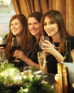 Anna Passey Instagram - About last night…

The lovely folk at @mamasanuk Liverpool treated my friends and I to a preview of their Christmas menu in their beautiful private dining space.

The room was so festive and pretty and the food, service and company just perfect!

Thank you for making it so special for us, the private space made us forget that anything else existed other than each other; perfect for some great conversation, wine and festive plates…

🌲🍷🌙

#gifted #ad