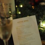 Anna Passey Instagram - About last night… The lovely folk at @mamasanuk Liverpool treated my friends and I to a preview of their Christmas menu in their beautiful private dining space. The room was so festive and pretty and the food, service and company just perfect! Thank you for making it so special for us, the private space made us forget that anything else existed other than each other; perfect for some great conversation, wine and festive plates… 🌲🍷🌙 #gifted #ad