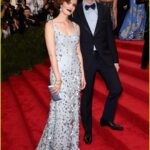 Anna Wood Instagram - Obligatory First Monday in May post, and a preview of Bowie and/or Bert’s Prada prom dress! #metgala #firstmondayinmay #annawintouristerrifying #prada #weusedtogoout
